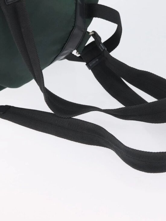 PRADA Backpack Nylon Green Silver Auth BSZ500 main image 8